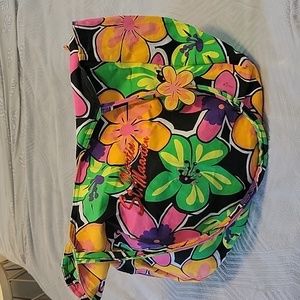 St. Martin Floral Beach Bag